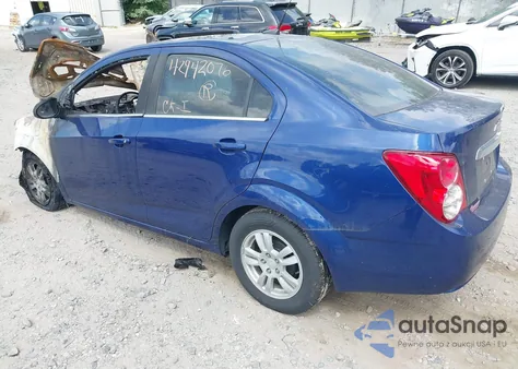 2013 Chevrolet Sonic Lt Auto из США, поврежденный, VIN 1G1JC5SG9D4233207